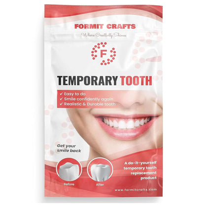 Thermoplastic Beads for Teeth Repair- for DIY Tooth Filling - Moldable Thermal Beads for Teeth Repair - Ideal for Chipped, Cracked Teeth - Realistic and Durable (20 Grames)