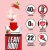 Labrada Lean Body Ready-to-Drink Strawberry Protein Shake, 40g Protein, Whey Blend, 0 Sugar, Gluten Free, 22 Vitamins & Minerals, 17 Ounce (Recyclable Carton & Lid - Pack of 12) LABRADA