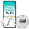 Slimpal Smart Body Tape Measure, FSA HSA Eligible Approved Measuring Tape for Body Measurements Device, Retractable Bluetooth Monitoring Body Fat BMI Tool for Fitness Shape & Weight Loss