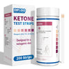 Ketone Test Strips: 200 Premium Keto Strips Urine Test for Ketosis on Ketogenic & Low-Carb Diets, DIP&GO Ketosis Home Urinalysis Tester Kit