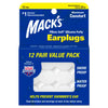 Mack's Pillow Soft Silicone Earplugs, 12 Pair - The Original Moldable Silicone Putty Ear Plugs for Sleeping, Snoring, Swimming, Travel, Concerts and Studying | Made in USA