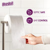 Amazon Brand - Presto! 2-Ply Ultra-Strong Toilet Paper, 24 Mega Rolls = 120 Regular Rolls, 6 Count (Pack of 4), Unscented, (Packaging May Vary)