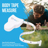 Body Measuring Tape - Compact, Ergonomic Body Measurement Tape with One-Button Retraction Design - Smart, Accurate Way to Track Muscle Gain, Fat Loss - Lightstuff Easy Body Tape Measure