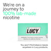 Lucy Nicotine Gum 2mg, 100 Count [Spearmint], Nicotine Alternative - High Purity, Great Taste, Pure 2 mg Nicotine | Discreet & Great On-The-Go