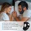 Anti Snoring Devices, Chin Strap for Sleeping, Adjustable Breathable Chin Strap for Men and Women Sleeping, Simple and Effective Stop Snoring Solution, Enjoy a Nice Evening - Black, 1PCS