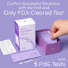 Proov PdG - Progesterone Metabolite - Test | Only FDA Cleared Test to Confirm Successful Ovulation at Home | 1 Cycle Pack | Works Great with Ovulation Tests | 5 PdG Test Strips