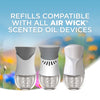 Air Wick Plug in Scented Oil Refill, 5 ct, Fresh Watermelon & Berries, Air Freshener, Essential Oils, Spring Collection