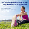 Innate Vitality Magnesium Glycinate 500mg | 70mg Elemental Magnesium Supplement- High Absorption, Non Buffered, Non-GMO & No Gluten - Nerve, Muscle, Bone & Heart Health - 120 Vegan Capsules Magnesio