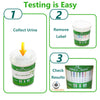 Easy@Home 12 Panel Testing Kit: Rapid Urine Screen Cup Test 12 Substances, Highly Sensitive Urine Test Results in 5 Min - 12 Drug Metabolites in One Cup #ECDOA-6125B(1)