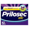 Prilosec OTC, Omeprazole Delayed Release 20mg, Acid Reducer, Treats Frequent Heartburn for 24 Hour Relief, All Day, All Night*, 20mg, 42 Tablets