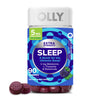 OLLY Extra Strength Sleep Gummy, Occasional Sleep Support, 5 mg Melatonin, L-Theanine, Chamomile, Lemon Balm Extracts, Sleep Aid, Blackberry Flavor - 90 Count (Packaging May Vary)