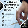 Cigtrus Smokeless Air Inhaler - Natural Smoking Alternative | Tobacco-Free, Nicotine-Free, & Non-Electric | Oral Fixation Craving Relief - Quit Smoking Aid & Stop Vaping Aid | 4 Natural Flavors