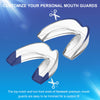 Mouth Guard for Grinding Teeth at Night, Night Guards for Teeth Grinding, Mouthguards for Grinding of Teeth, Night Mouth Guards for Teeth Grinding, Reusable Teeth Grinding Mouth Guard 4 Pack/Two Size