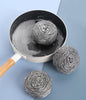 Docduet 6Pcs Steel Wool Scrubbers - Flexible Scrubber Pads for Cleaning Dishes, Pots, Pans, Grills and Sinks