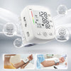 Blood Pressure Monitor Digital Wrist BP Machine Automatic BP Cuff with 2 Users 180 Memory Voice Large LCD Display Adjustable Cuff USB Charging Carrying Case