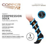 Copper Fit 1 Pair, Black, Large/X-Large