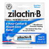 Zilactin-B Fast Acting Canker Sore Treatment - Long Lasting Protection and Oral Pain Relief of Canker Sores, Mouth Sores and Gum Irritations, Made in USA, 0.25oz Gel, Pack of 1