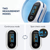 Vibeat Rechargeable Oxygen Meter Finger Pulse Oximeter, Bluetooth Fingertip Blood Oxygen Saturation Monitor with Pulse Rate, Batteries and Lanyard Included, Free APP