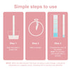 T TESTAHEAD Breast Milk Test Strips, Quick & Accurate Test Strips for Breastmilk at Home, Results in 2 Minutes, 36 Pack