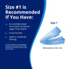 ZQuiet, Anti-Snoring Mouthpiece, Comfort Size #1, Single Refill, Blue, Made in USA, BPA-Free, Medical-Grade Material