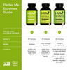 HUM Digestive Enzymes + Prebiotics & Probiotics: Flatter Me Plus 18 Full-Spectrum Enzymes for Bloating Relief & Digestive Health in Men & Women with Pre and Probiotics for Digestive Regularity