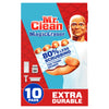 Mr. Clean Magic Eraser, Extra Durable, Shoe, Bathroom, Shower, and Car Window and Windshield Cleaner, Cleaning Pads with Durafoam, 10 Count