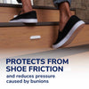 Dr. Scholl's BUNION CUSHION with Hydrogel Technology, 5ct // Cushioning Protection against Shoe Pressure and Friction that Fits Easily In Any Shoe for Immediate and All-Day Pain Relief