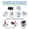 XXL Blood Pressure Cuff Compatible with Omron 9”-24” (22-60CM), Extra Large BP Replacement Cuff for Big Arms - Includes 6 Connectors