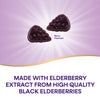 Nature's Way Sambucus Elderberry Immune Gummies for Kids, Immune Support Gummies*, with Black Elderberry Extract, Vitamin C and Zinc, 60 Gummies (Packaging May Vary)