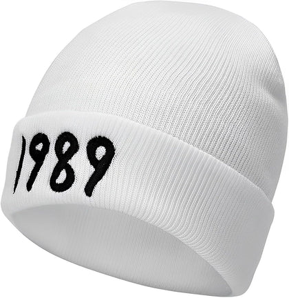 Taylor Knit Hat 1989 TS Fans Winter Hat, Fans Music Lovers Gift & Merch, Holiday Parties Valentine's Day (US, One Size, Pink)