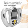 Handheld Body Fat Loss Monitor Smart Body Fat Scale BMI Meter Fat Analyzer Monitor Measure Device Body Fat Analyzer Handheld for Fitness Bodybuilding Muscle Gain