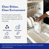 The Clean People Dishwasher Pods - Cuts Grease & Rinses Sparkling Clean - Residue-Free - Phosphate Free Dishwashing Pods - Lemon, 60 Pack