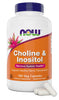 Now Choline & Inositol, 180 Veg Capsules