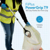 FitPlus PowerGrip T9, Grabber Reacher Tool, Wide Jaw, Foldable, Steel Cable, with 96 Grip Points for Firm Grip, 32