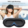 Gritin 100% Blackout Sleep Eye Mask for Women Men, Zero Eye Pressure Sleeping Mask - Ergonomic Design 3D Cutout Eye Movement and Eyelash Friendly Night Blindfold, Ultra Soft & Comfortable for Sleeping