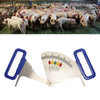 Body Fat Caliper for Pig, Portable Handheld Sow Backfat Caliper, High Accuracy Stainless Steel Body Fat Measurement Device for Sow Feeding Management Body Condition, Home & Farm