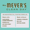 MRS. MEYER'S CLEAN DAY Liquid Dish Soap Refill, Biodegradable Formula, Basil, 48 fl. oz