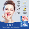 Mouth Guard for Clenching Teeth at Night, Night Guards for Teeth Grinding, Mouth Guard for Grinding Teeth at Night, Reusable Teeth Grinding Mouth Guard, Mouthguards for Grinding of Teeth (4 Piece Set)