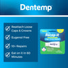 Dentemp Recap-It Cap and Crown Repair Dental Kit - Fast Acting Formula Dental Cement for Loose Caps (Pack of 3) - Temporary Cement for Crown and Bridge