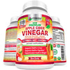 Apple Cider Vinegar Capsules Max 1740mg with Mother - 100% Natural & Raw with Cinnamon, Ginger & Cayenne Pepper - Ideal for Healthy Living, Detox & Digestion -120 Vegan Pills