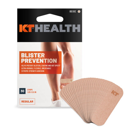 KT Tape, Blister Prevention Tape, 30 Count, 3.5