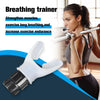 YAGHVEO Breathe Trainer,Muscle Trainer,Portable Adjustable Trainer for and Muscular Exercise - Suitability Running Daily Fitness Training, Easy to Clean,Clean for All Adults?White?