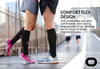 Crucial Compression Socks for Men & Women (20-30mmHg) - Best Graduated Stockings for Running, Athletic, Travel, Pregnancy, Maternity, Nurses, Medical, Shin Splints, Support, Circulation & Recovery