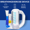 Incentive Spirometer,Breathing Exercise Device for Lungs,Deep Breathing Trainer for Children and Adults,5000ml Capacity Measurement with Flow Indicator