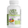 Bronson Liver Detox Advanced Detox & Cleansing Formula Supports Health Liver Function with Milk Thistle, Dandelion Root, Turmeric, Artichoke Leaf & More, Non-GMO, 60 Vegetarian Capsules