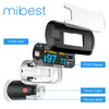 mibest OLED Finger Pulse Oximeter, O2 Meter, Dual Color White/Black