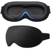 Gritin 100% Blackout Sleep Eye Mask for Women Men, Zero Eye Pressure Sleeping Mask - Ergonomic Design 3D Cutout Eye Movement and Eyelash Friendly Night Blindfold, Ultra Soft & Comfortable for Sleeping