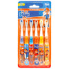 Brush Buddies Blippi Kids Toothbrushes, Manual Toothbrushes for Kids, Toothbrush for Toddlers 2-4 Years, Blippi Childrens Toothbrush, Soft Toothbrushes, 6PK