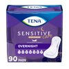 TENA Incontinence Pads, Bladder Control & Postpartum for Women, Overnight Absorbency, Extra Coverage, Sensitive Care - 90 Count