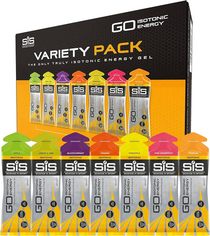 Science in Sport 60 ml Energy Gel Variety - Pack of 7